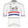 Wielershirt 2022 INEOS Grenadiers Version Britse Kampioenschap Wit